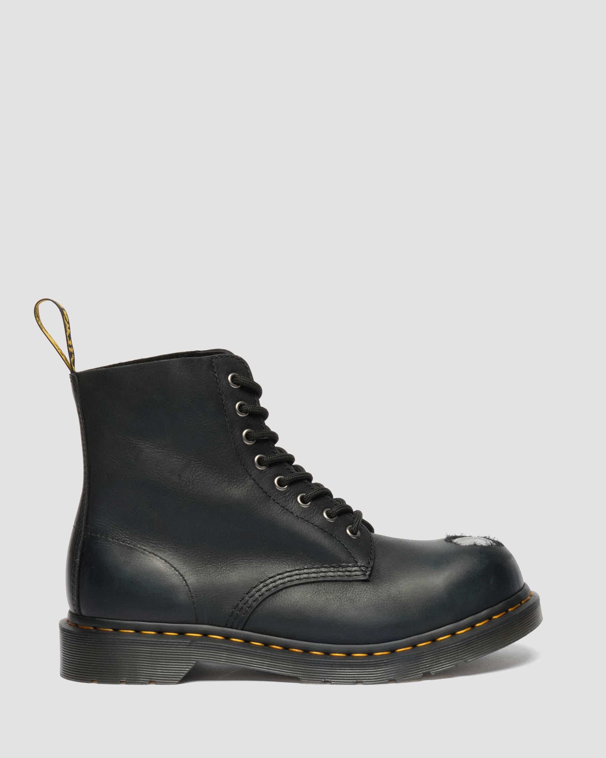 1460 Metal Toe Leather Boots