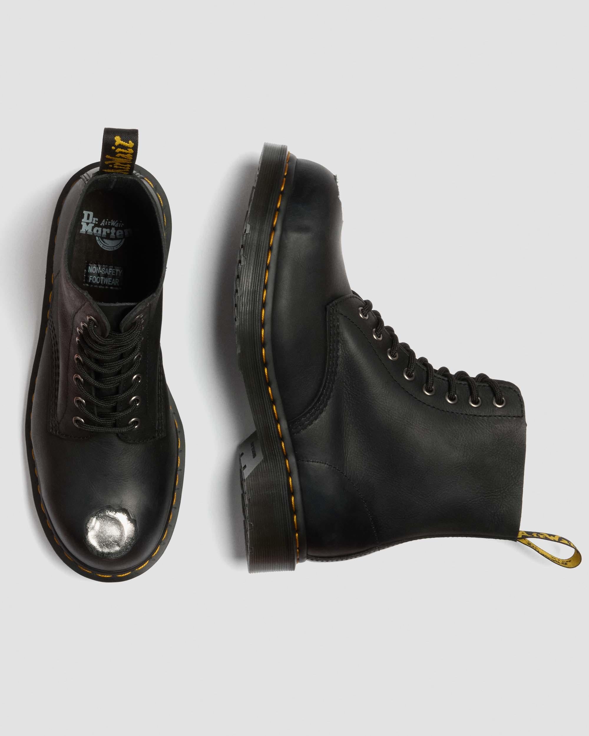 1460 Metal Toe Leather Boots