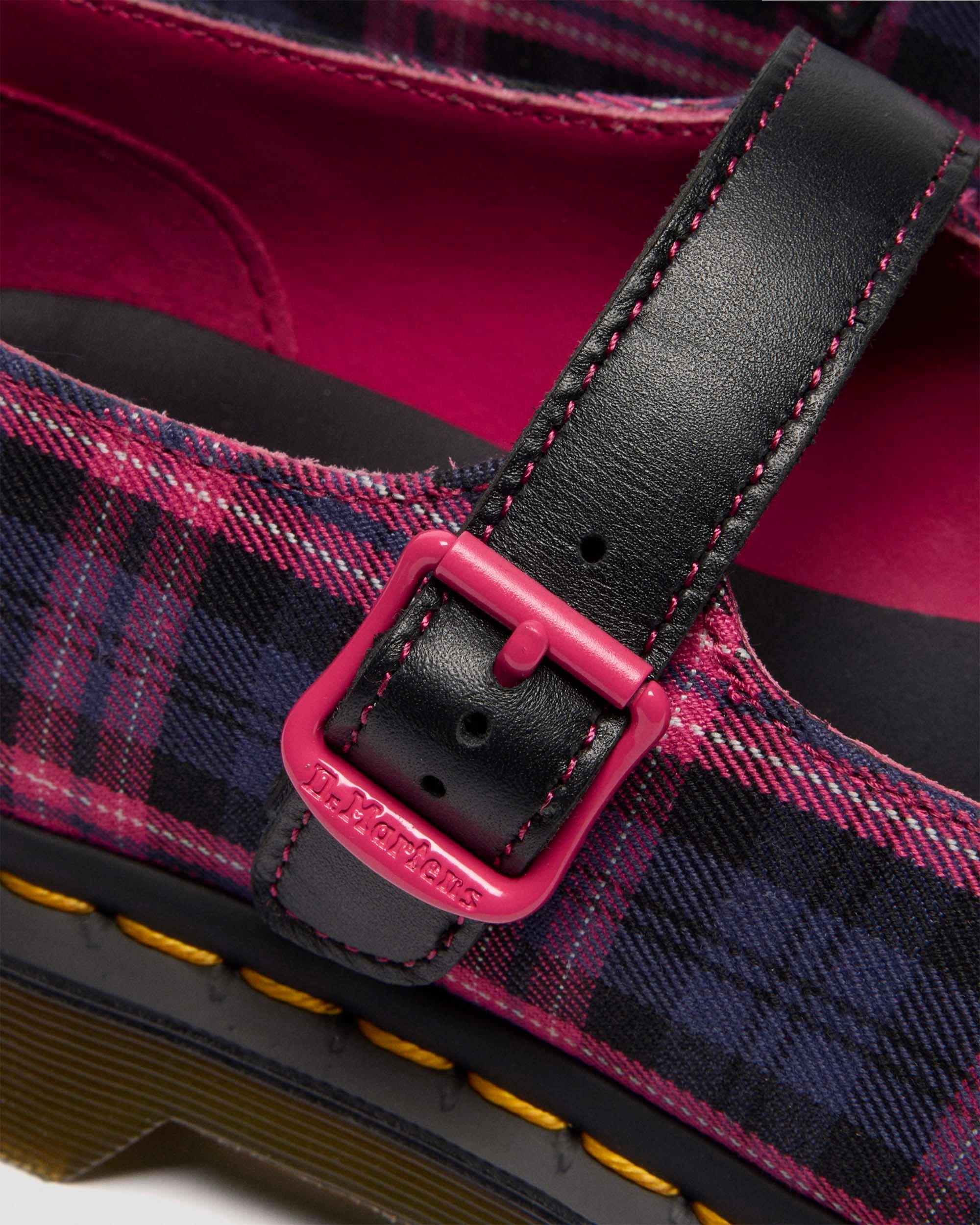 Elphie Tartan Mary Jane Shoes