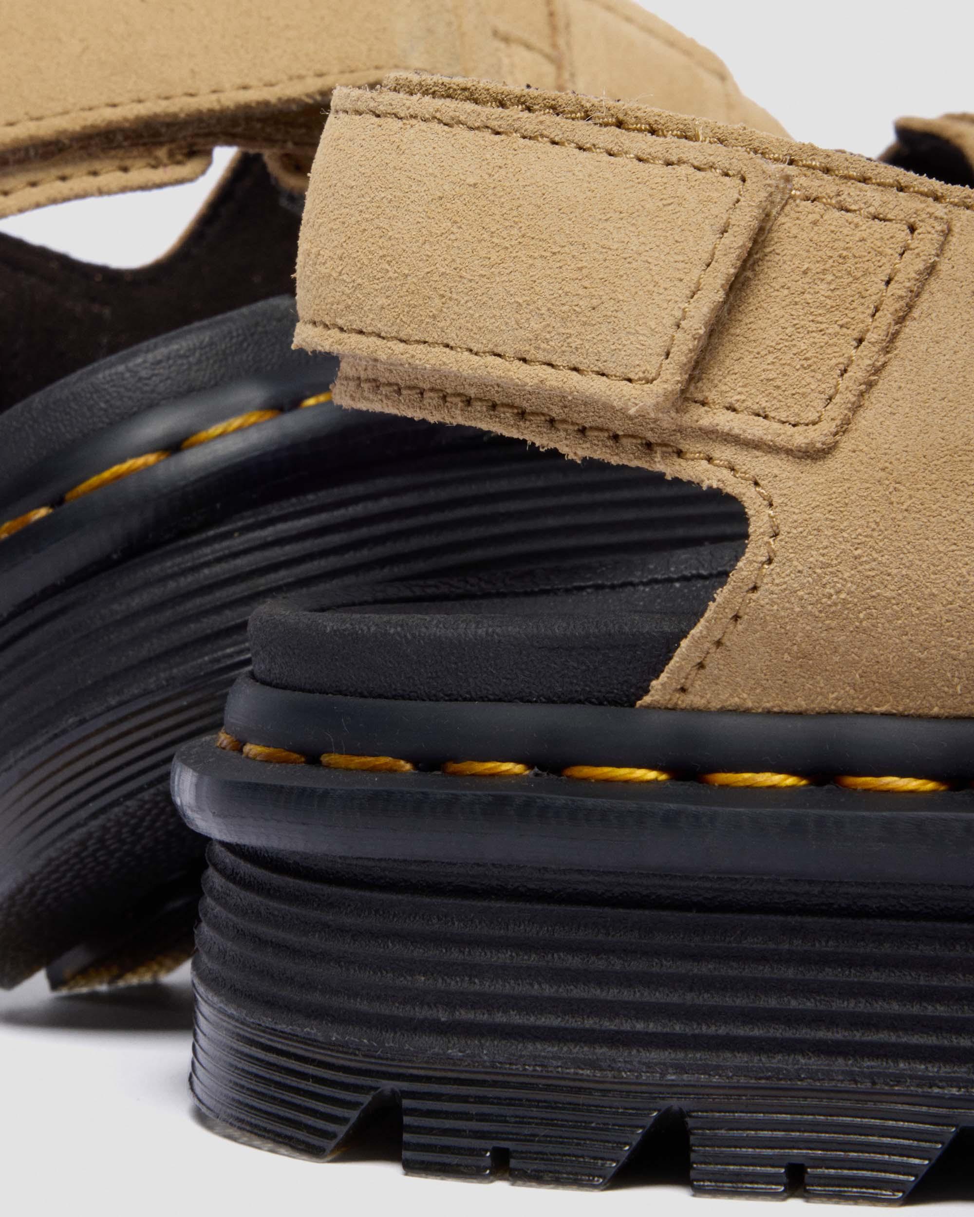 Zebzag Suede Platform Sandals