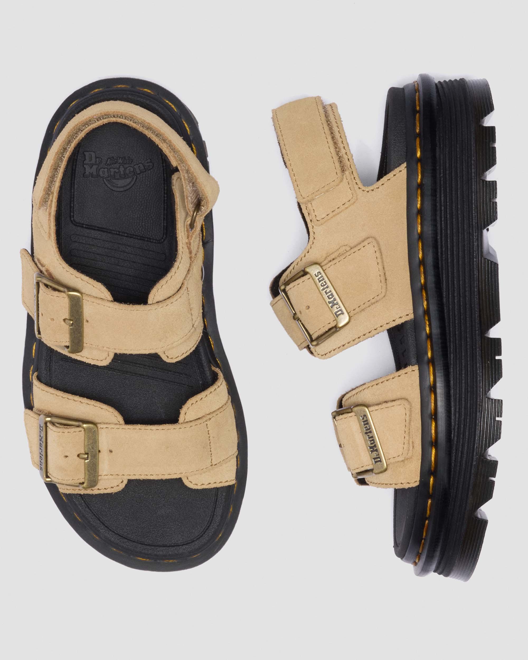 Zebzag Suede Platform Sandals