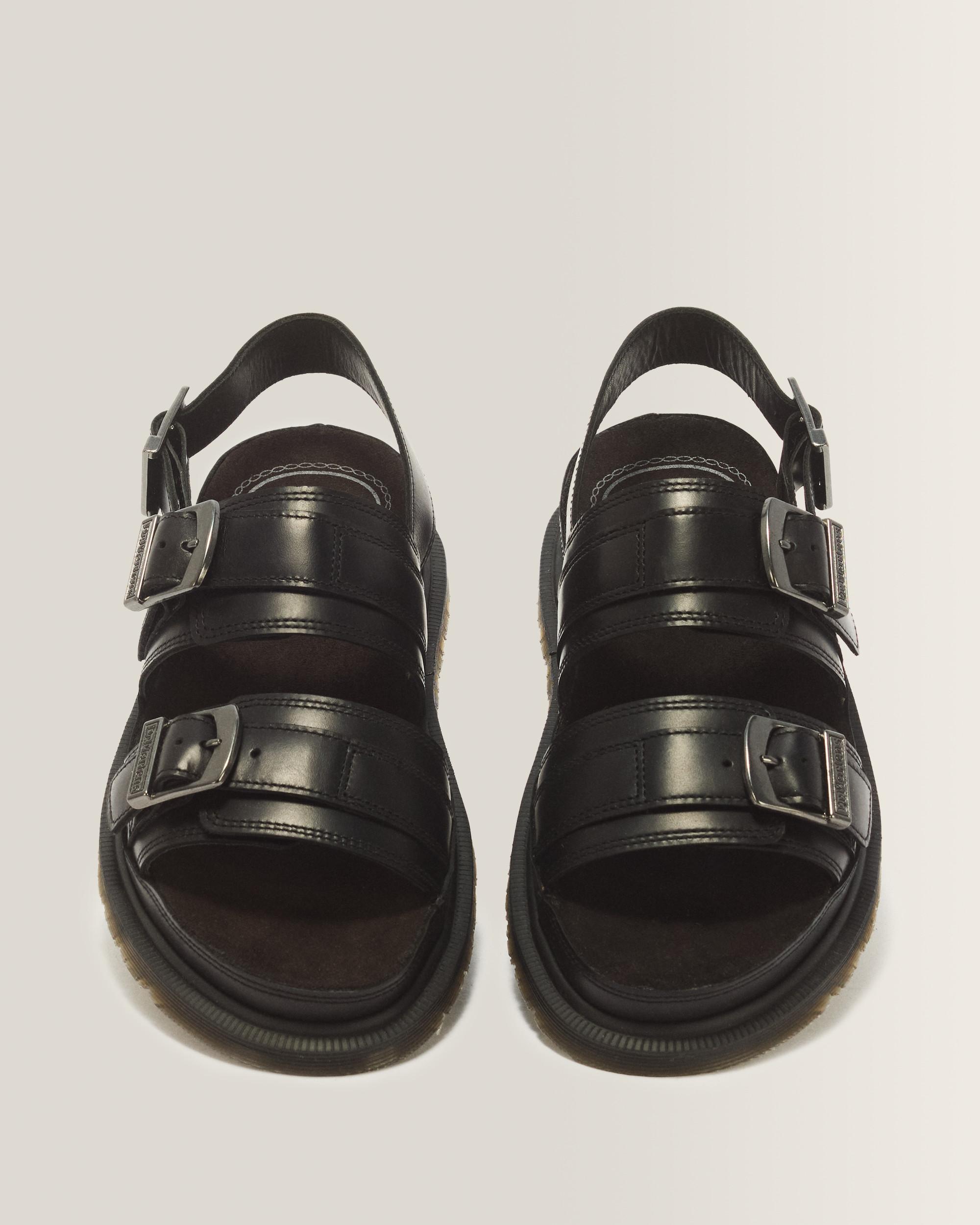 San Two Strap Orleans Leather Sandals