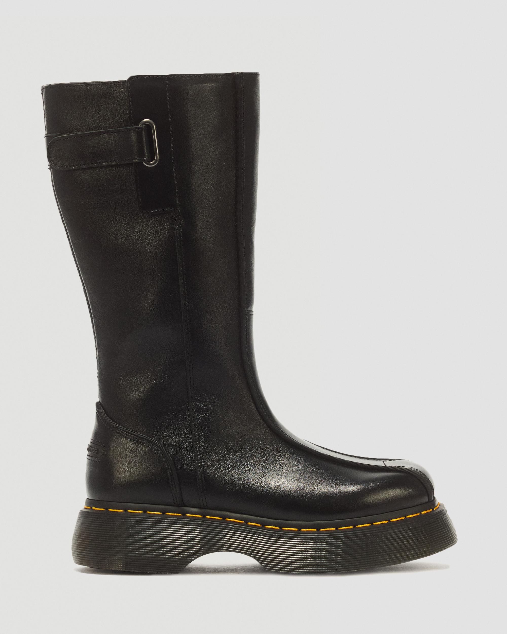 Buzz Hi Milled Gloss Leather Boots