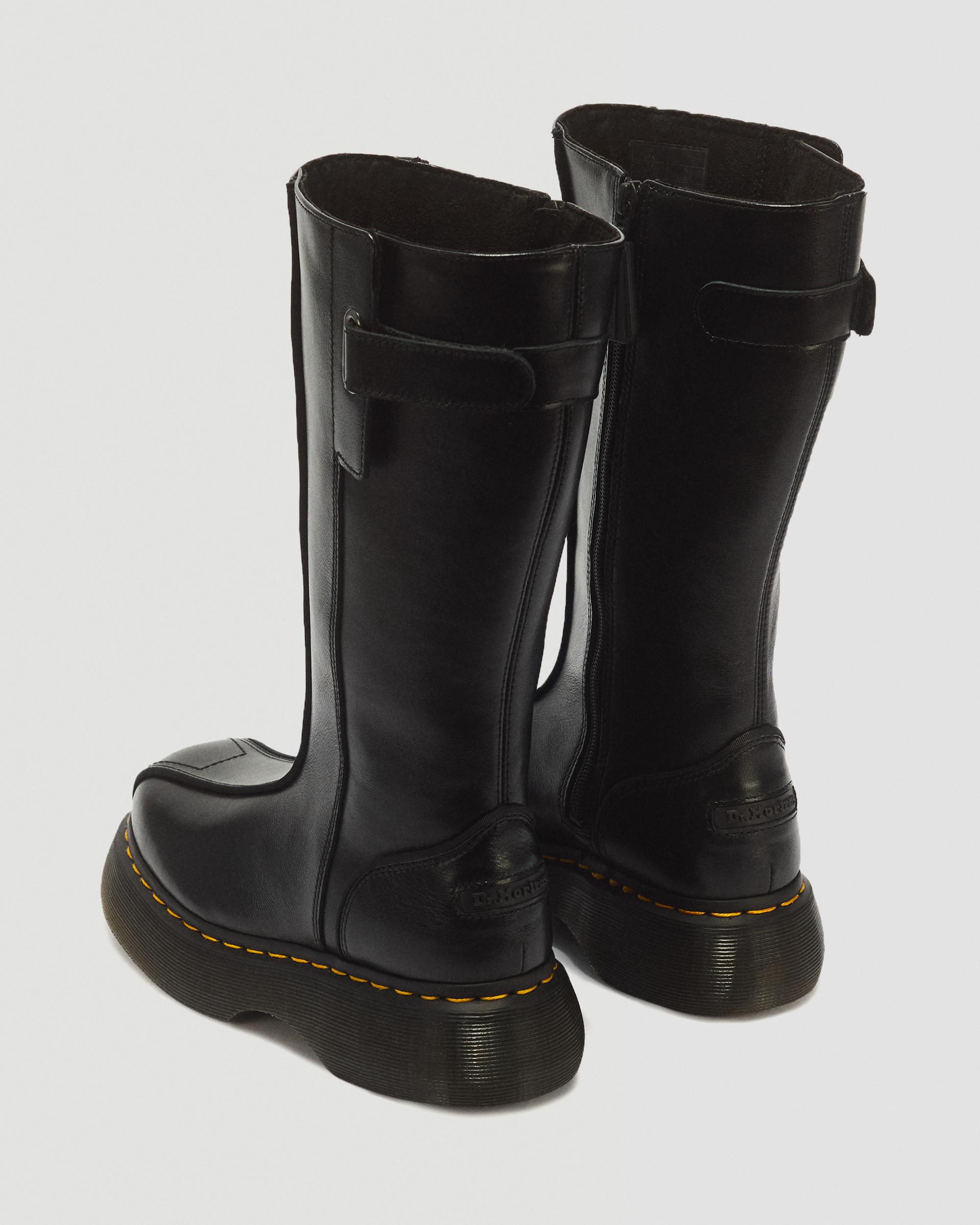 Buzz Hi Milled Gloss Leather Boots
