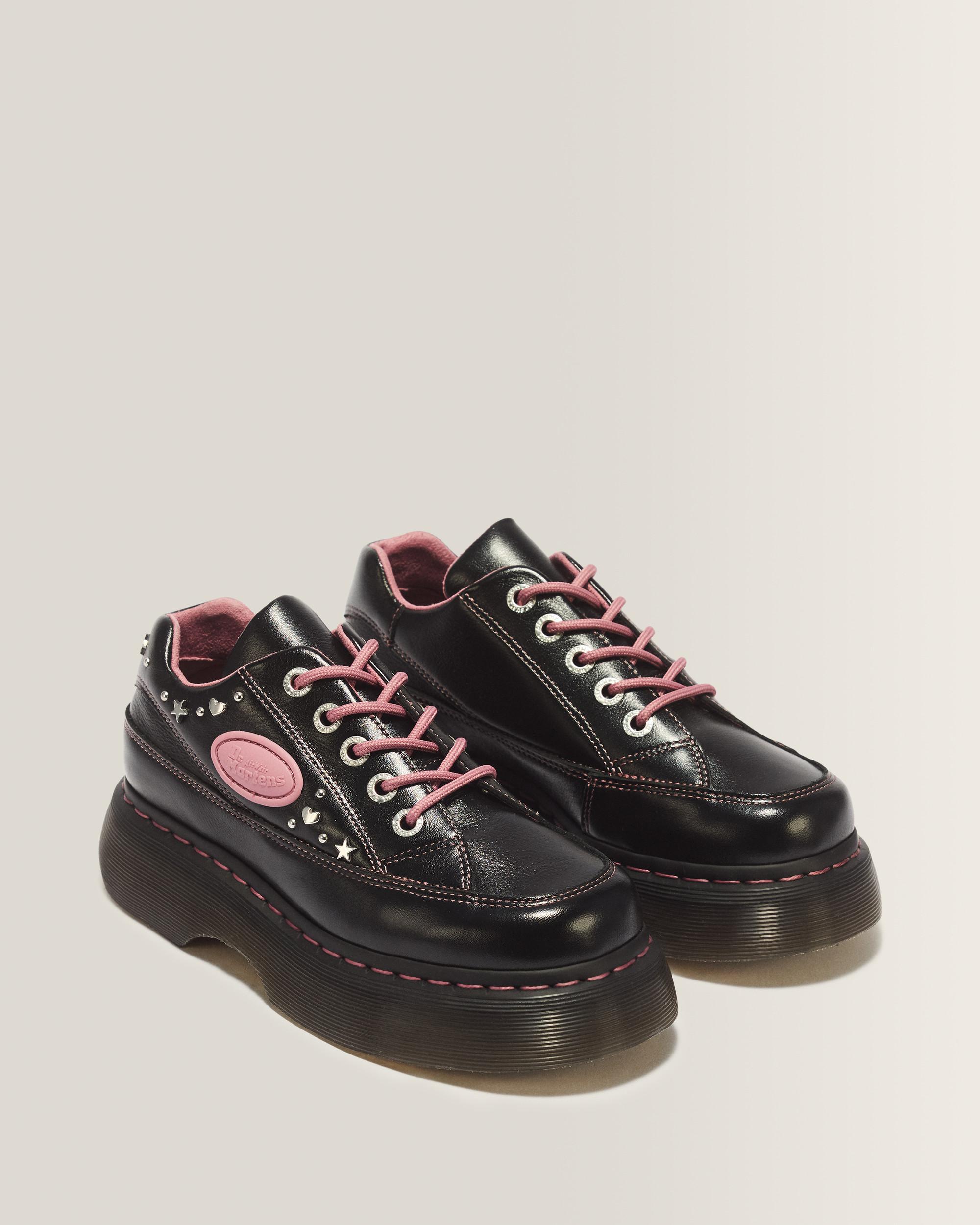 Buzz 5 Eye HS Milled Gloss Leather Shoes