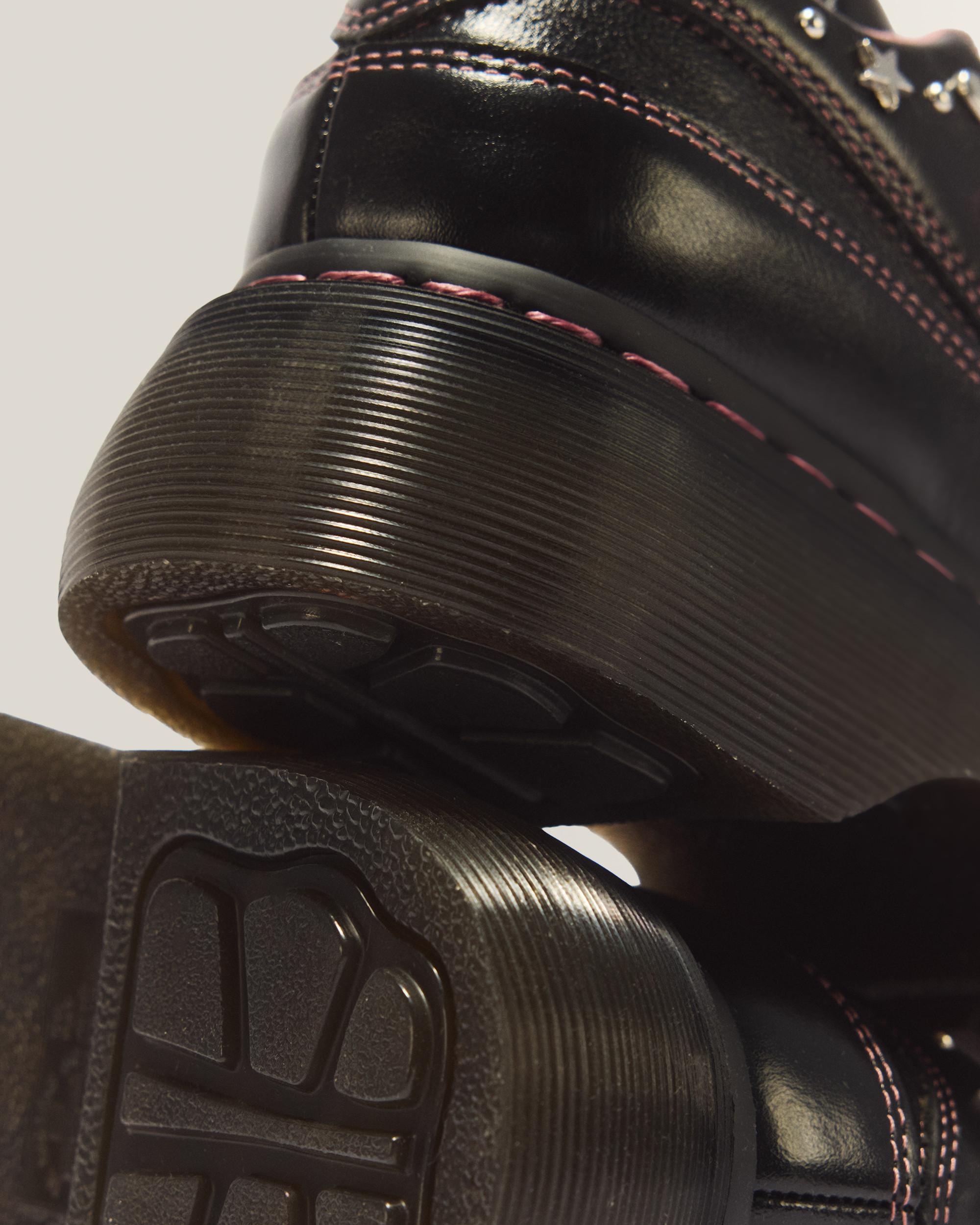Buzz 5 Eye HS Milled Gloss Leather Shoes
