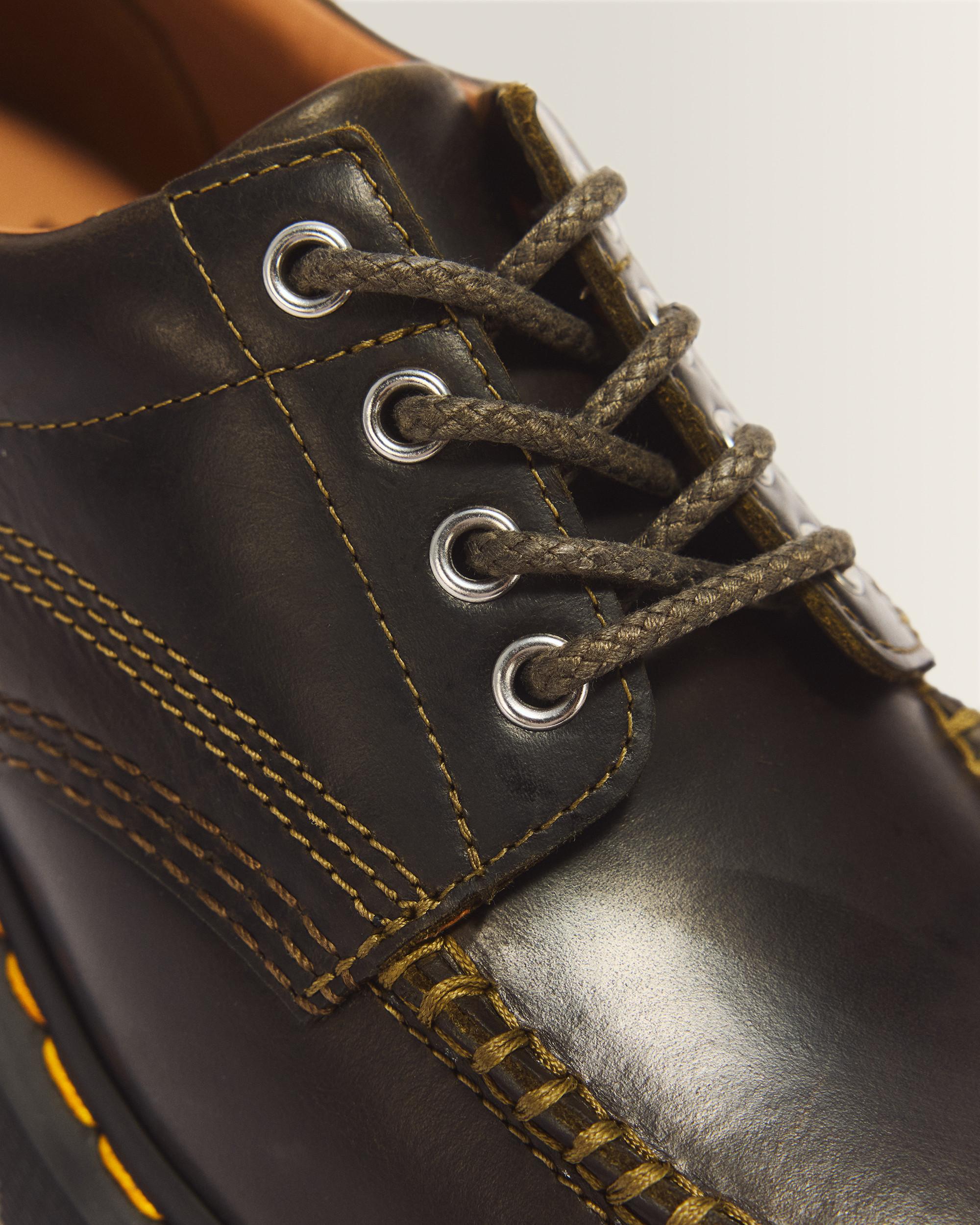 Lowell 4 Eye Mayhem Leather Moc Toe Shoes