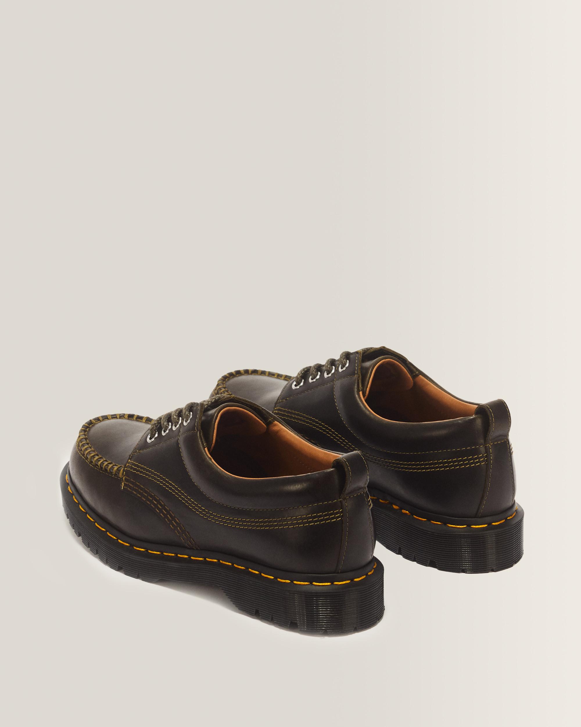 Lowell 4 Eye Mayhem Leather Moc Toe Shoes