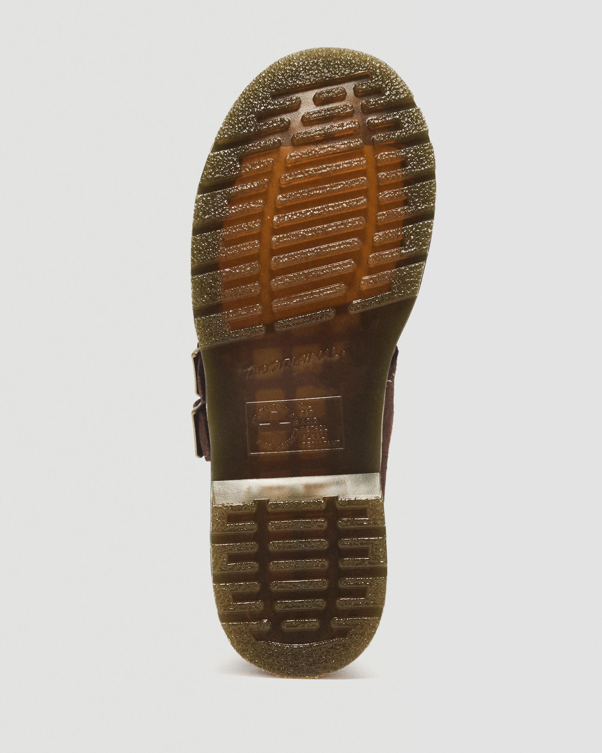 8065 Desert Rodeo Leather & Suede Mary Jane Shoes