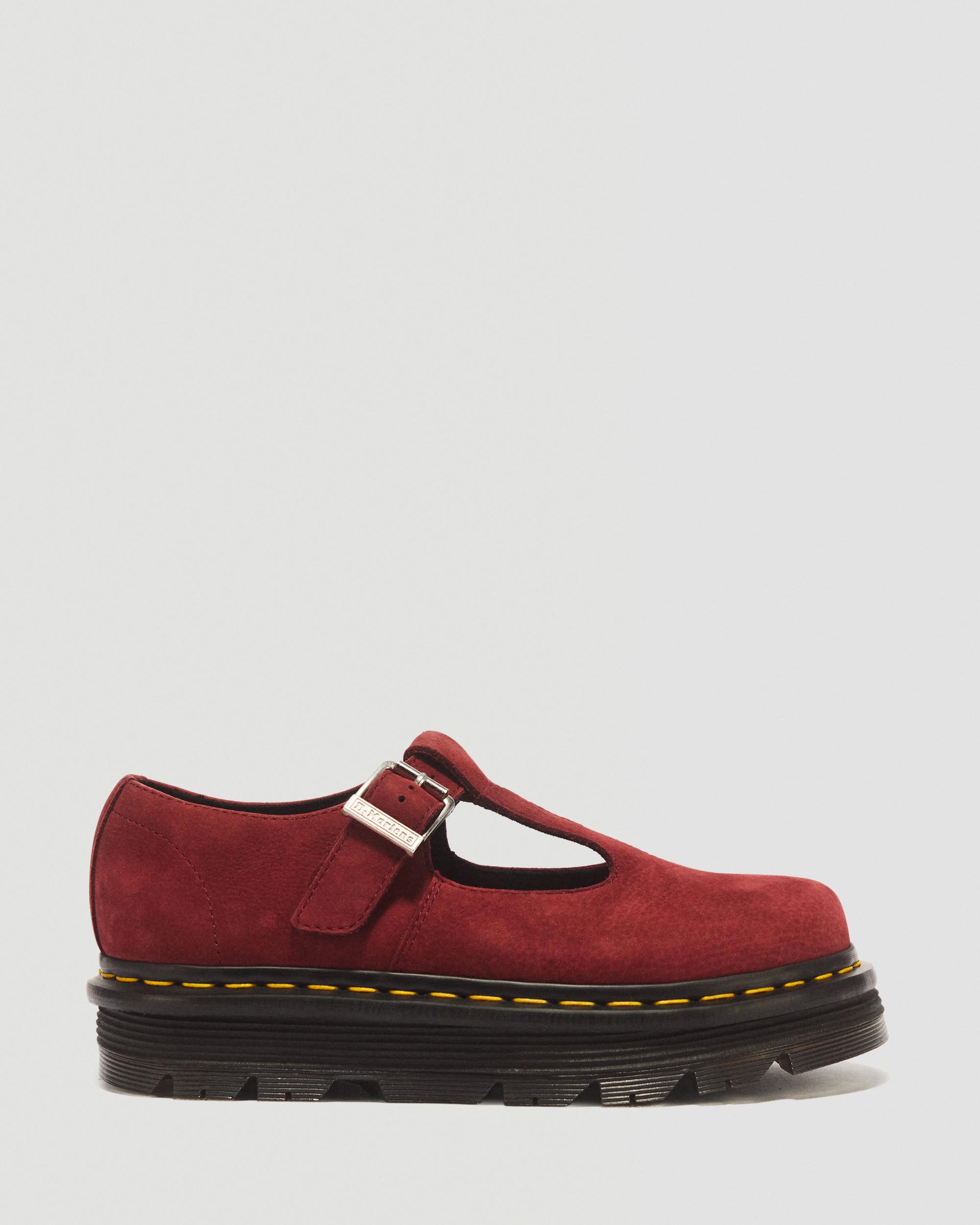 Zebzag Milled Nubuck Mary Jane Shoes