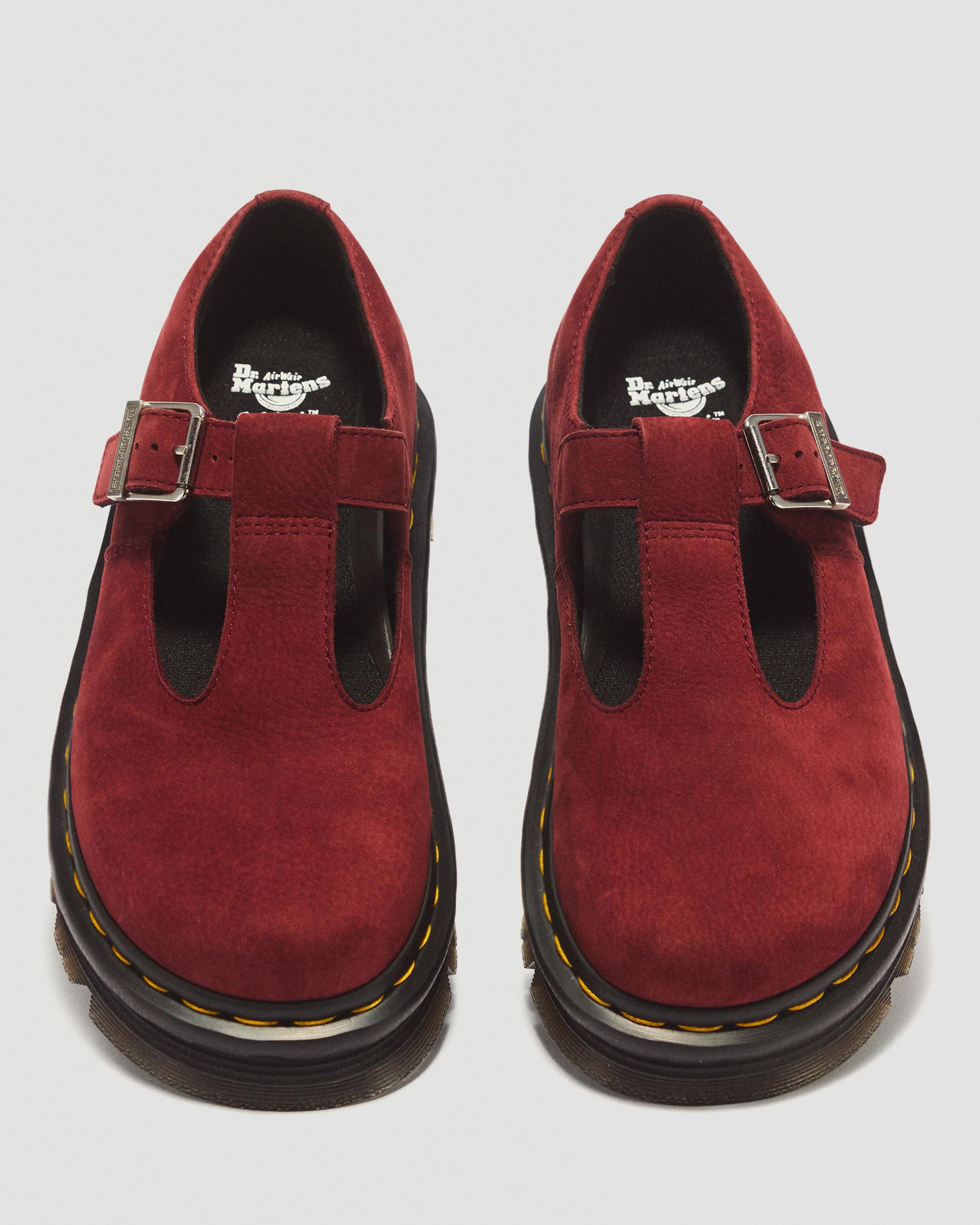 Zebzag Milled Nubuck Mary Jane Shoes