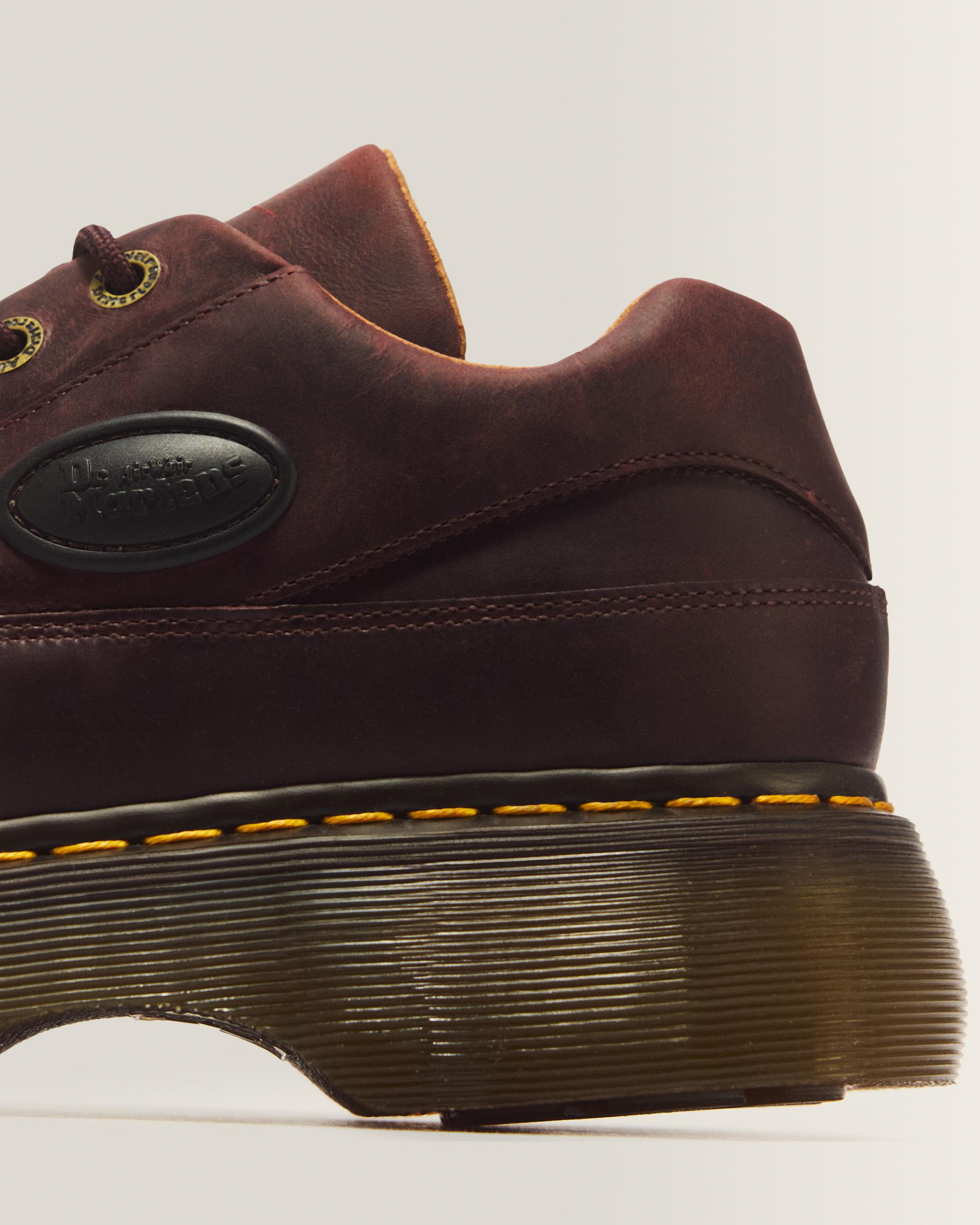 Buzz 5 Eye Crazy Horse Leather Shoes