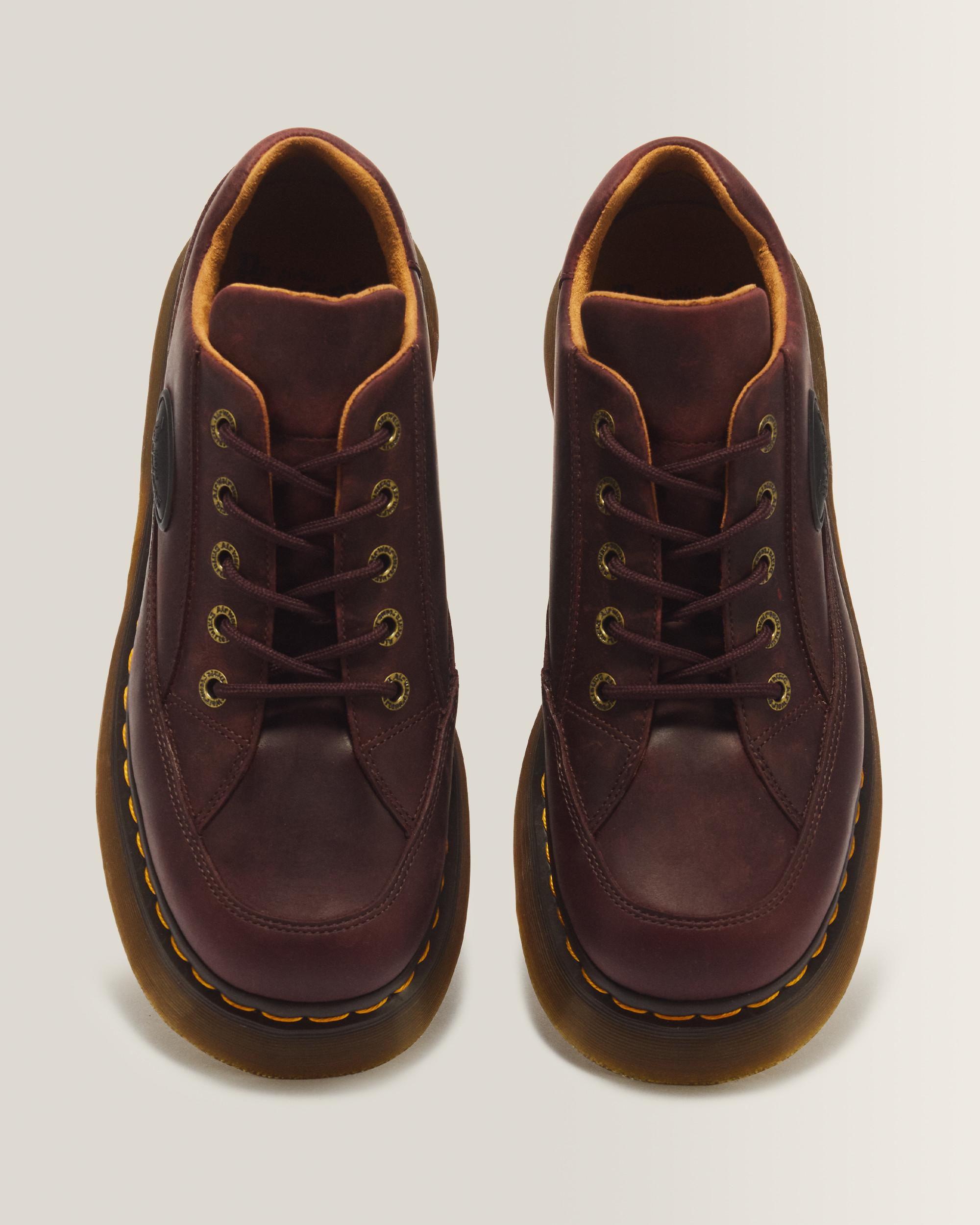 Buzz 5 Eye Crazy Horse Leather Shoes