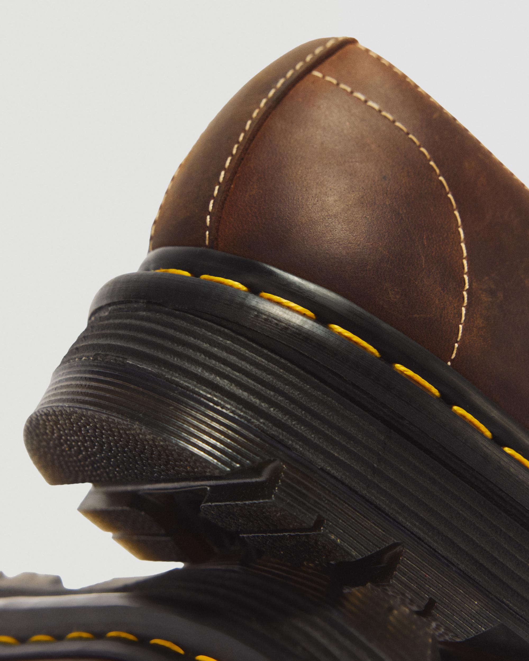 Zebzag Crazy Horse Leather Mary Jane Shoes