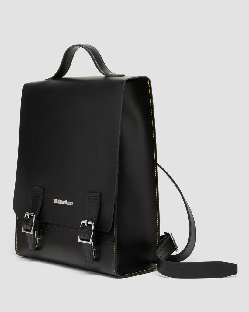 Leather Box Backpack