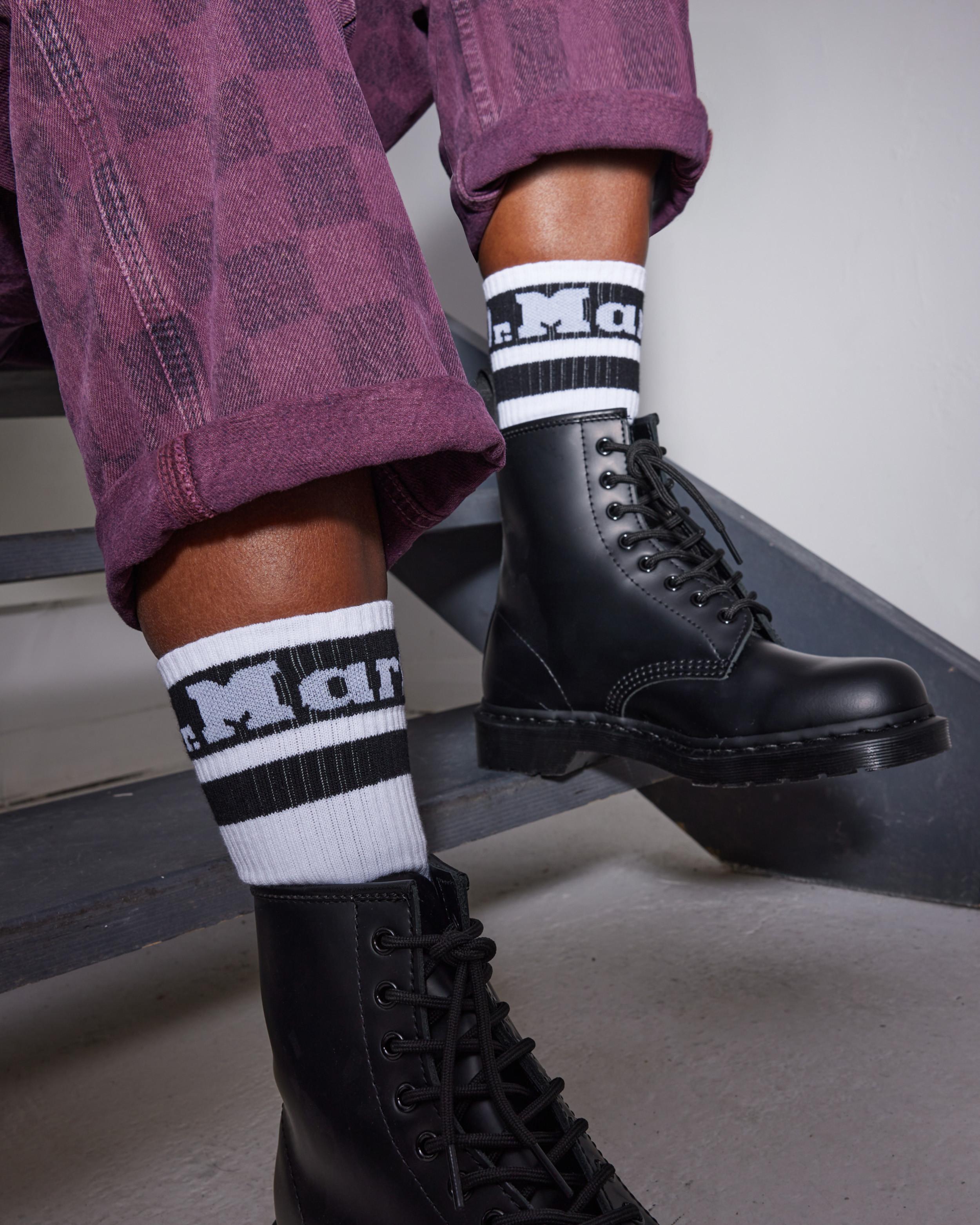 Dr. Martens Logo Cotton Blend Athletic Socks