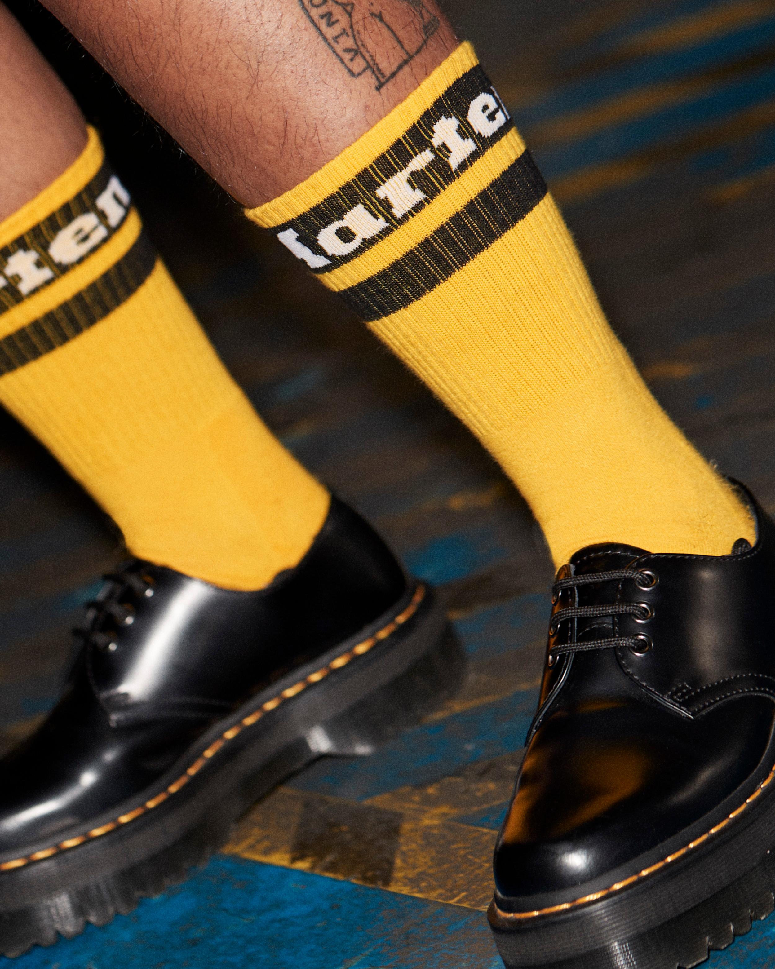 Dr. Martens Logo Cotton Blend Athletic Socks