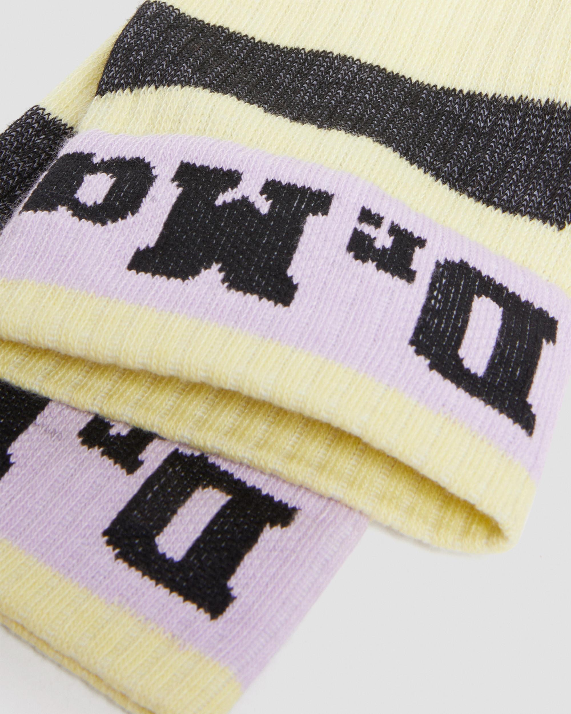 Dr. Martens Logo Cotton Blend Athletic Socks