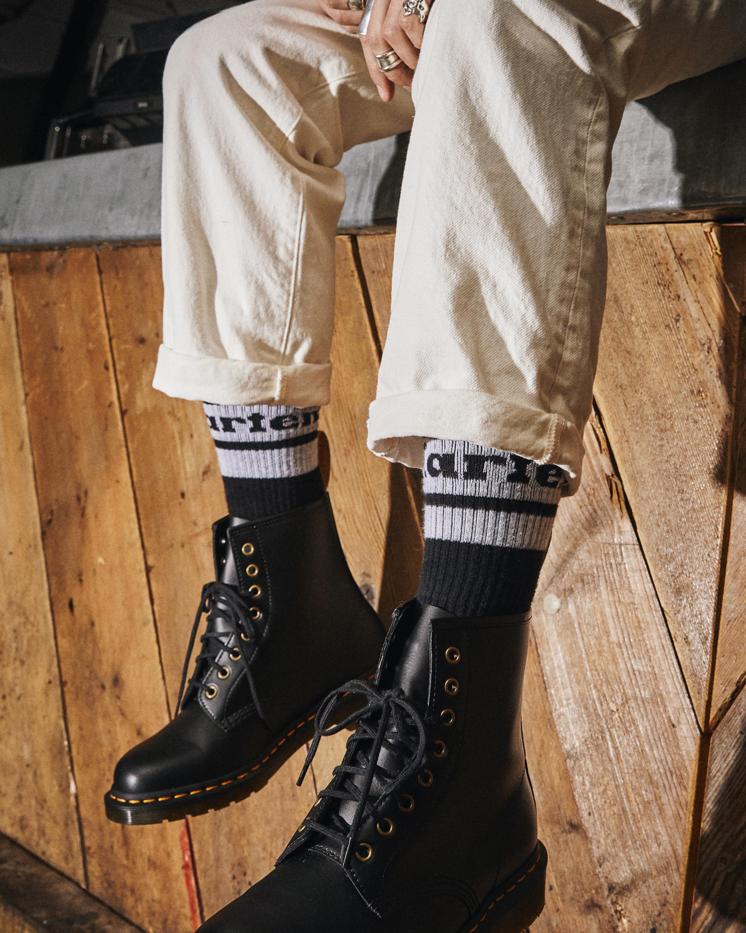 Dr. Martens Logo Cotton Blend Athletic Socks