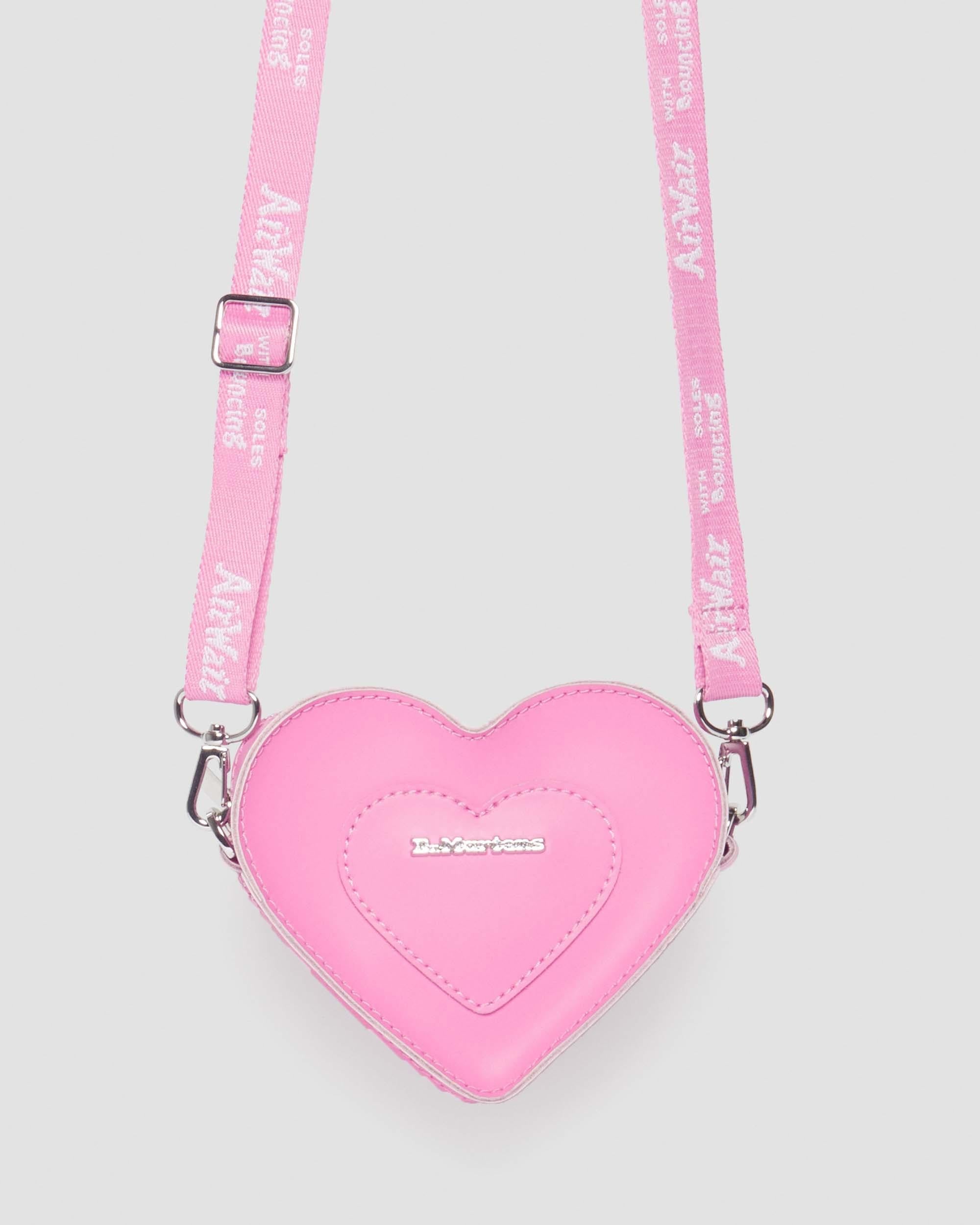 Mini Heart Shaped Bag in Pink