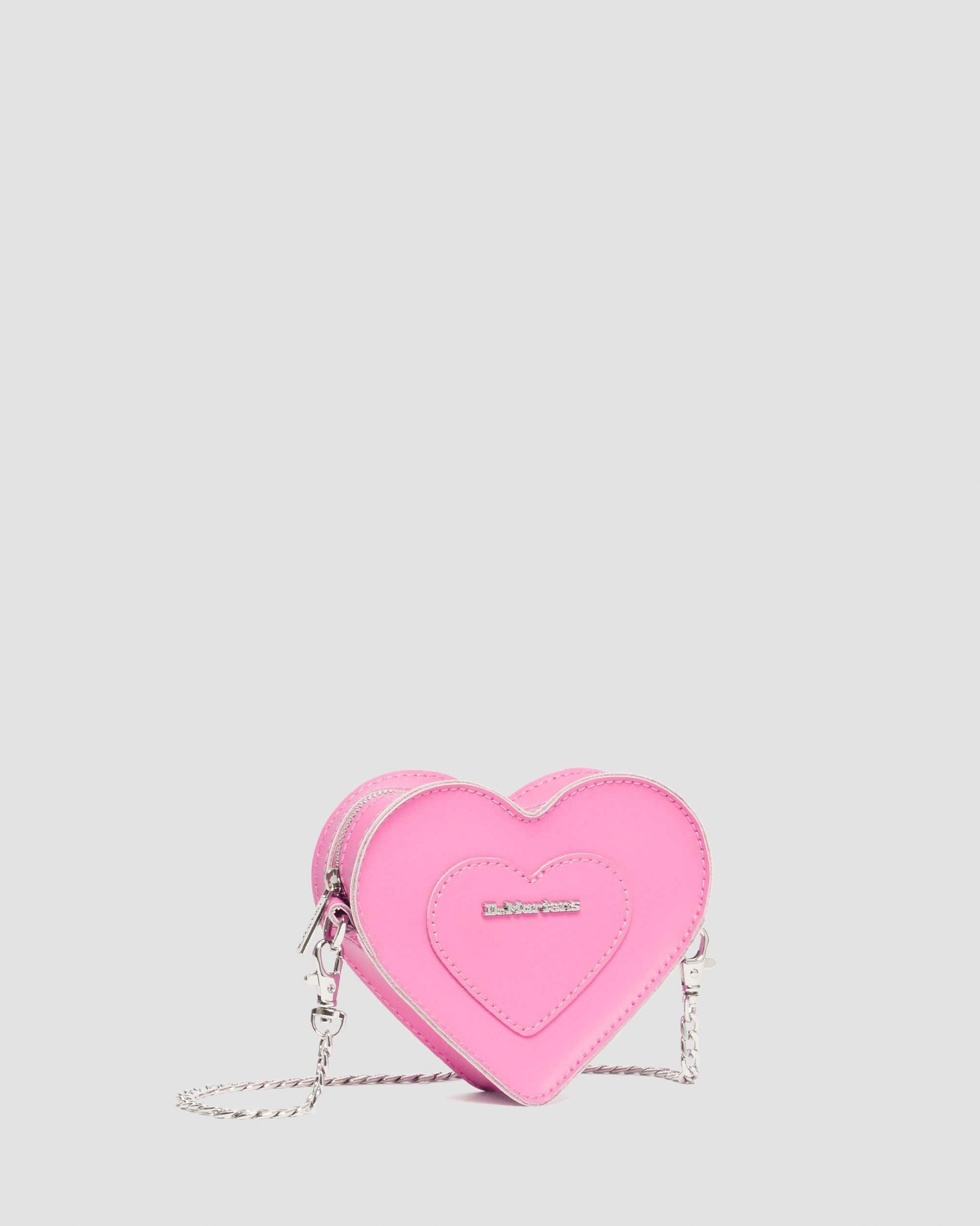 Mini Heart Shaped Bag in Pink