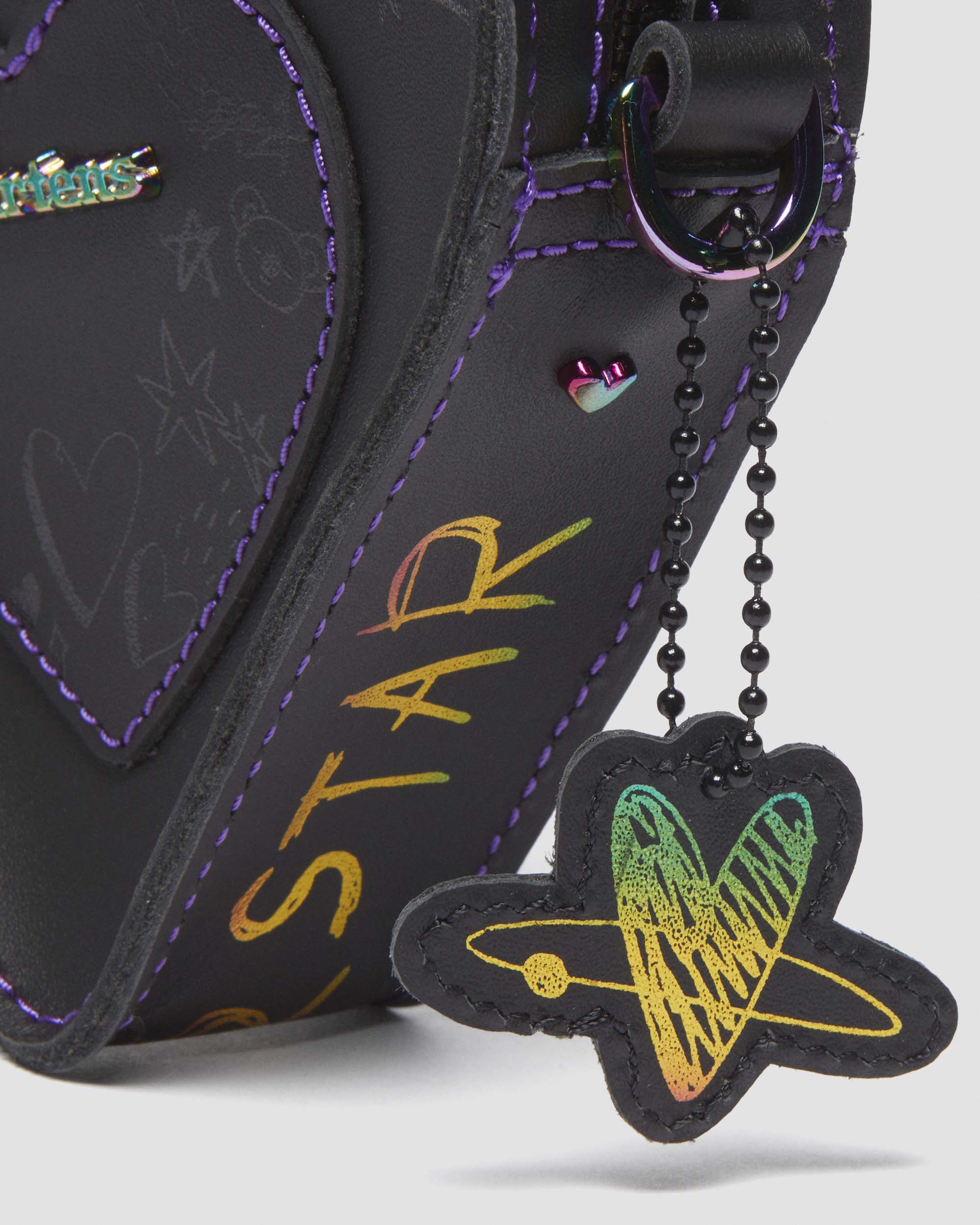 BT21 Mini Heart Leather Bag